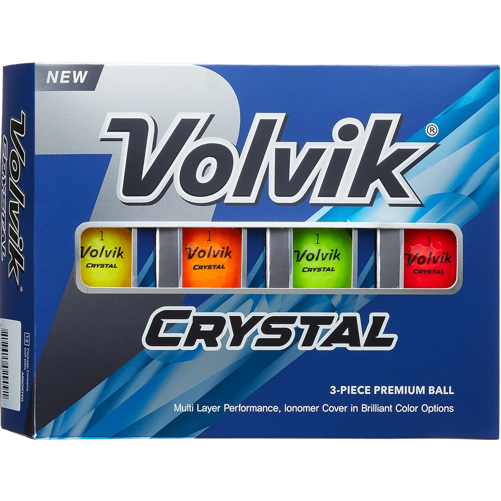 Volvik Crystal Golf Balls - 2022 3 Volvik Crystal Golf Balls - 2022