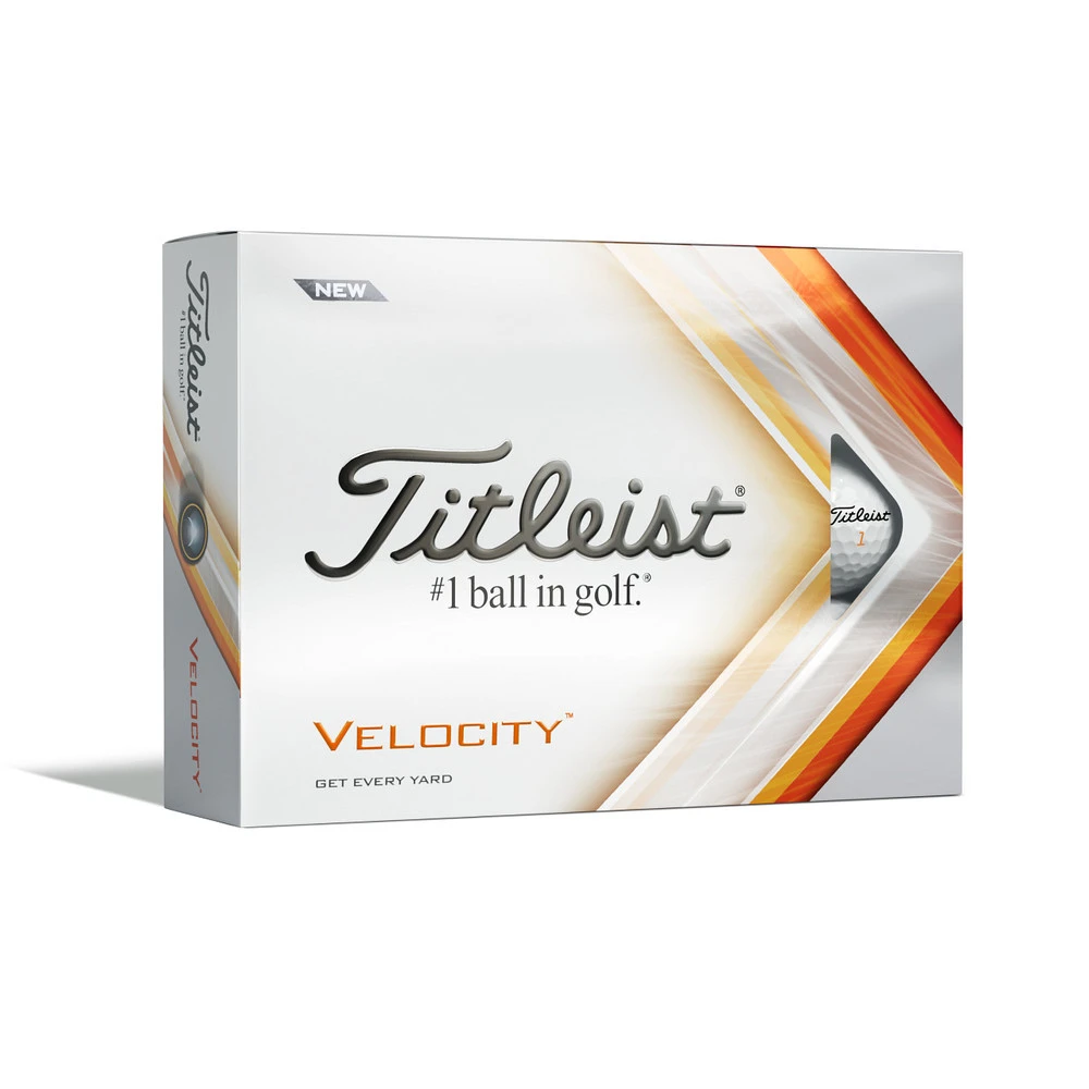 Titleist Velocity Golf Balls - 2022 3 Titleist Velocity Golf Balls - 2022