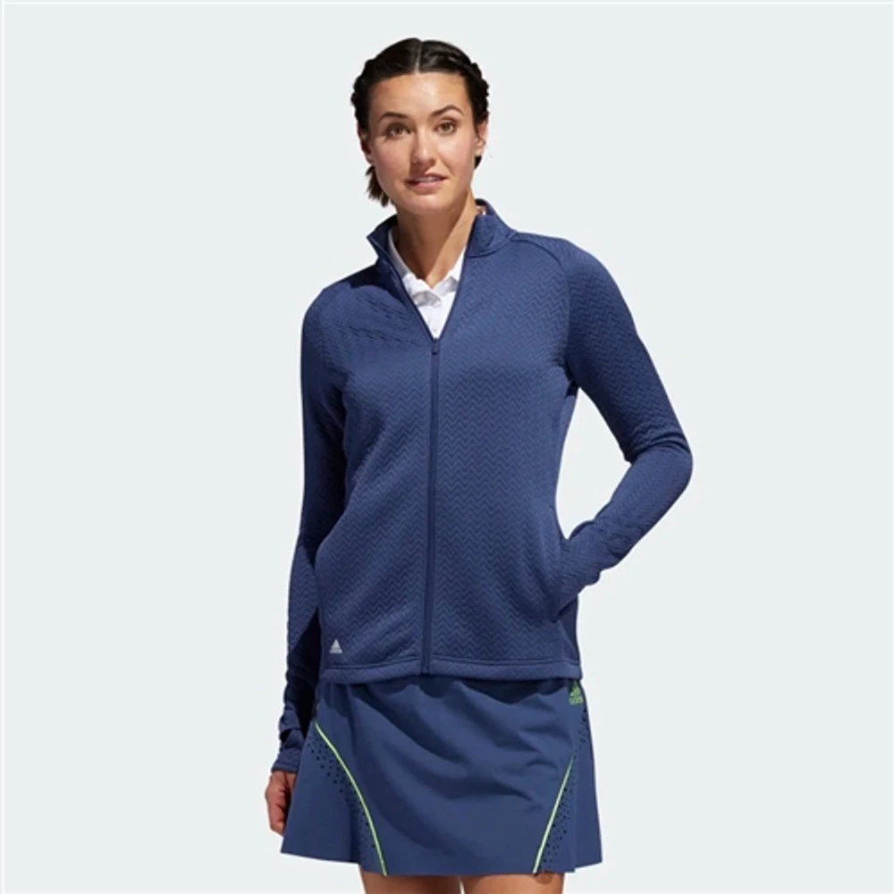 Adidas Women's Textured Layered Jacket 3 Adidas Women's Textured Layered Jacket