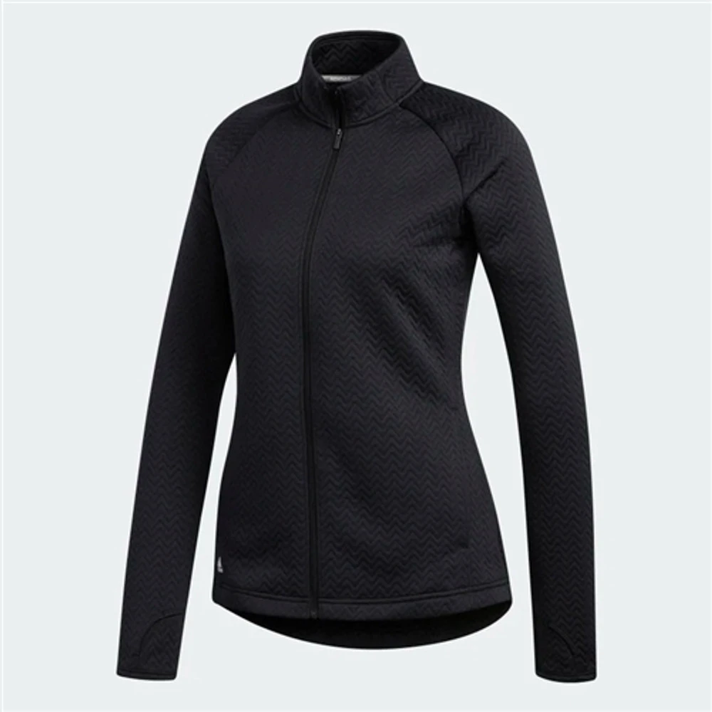 Adidas Women's Textured Layered Jacket 7 Adidas Women's Textured Layered Jacket - Image 5
