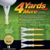 4 Yards More Golf Tees - Yellow 2 3/4 (4 Pak) -Hot Sale Golf Shop AMA 702744 2 41619.1622150136