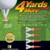 4 Yards More Golf Tees - Red 1 3/4 (4 Pak) -Hot Sale Golf Shop AMA 702933 2 08483.1622150118