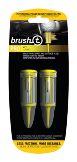 Brush-T Bristle Golf Tees - XLT (2 Pak)