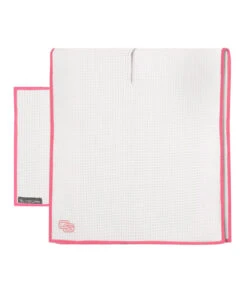 Club Glove Microfiber Caddy Golf Towels -Hot Sale Golf Shop Caddy Towel white pink 36633.1623996475