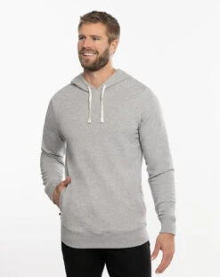 TravisMathew Cloud Hoodie -Hot Sale Golf Shop Cloud Hoodie hthrgrey 46909.1677784480