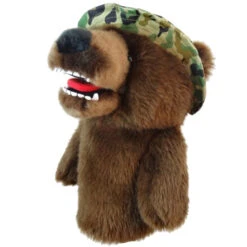Daphne's Animal Headcovers - Military Bear