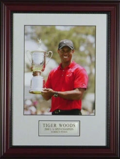 Gotta Have It Tiger Woods 2008 US Open Artwork - Featuring Trophy