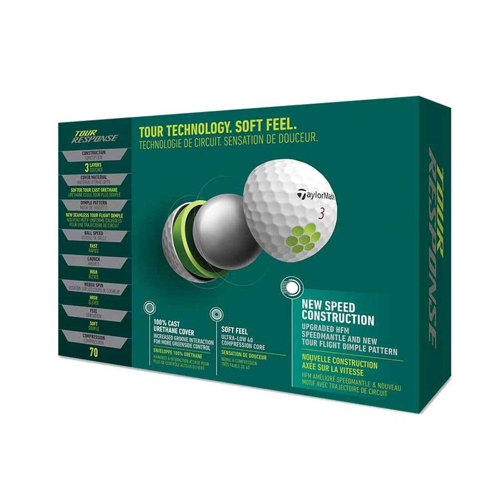 TaylorMade Tour Response Golf Balls - 2022 5 TaylorMade Tour Response Golf Balls - 2022 - Image 3