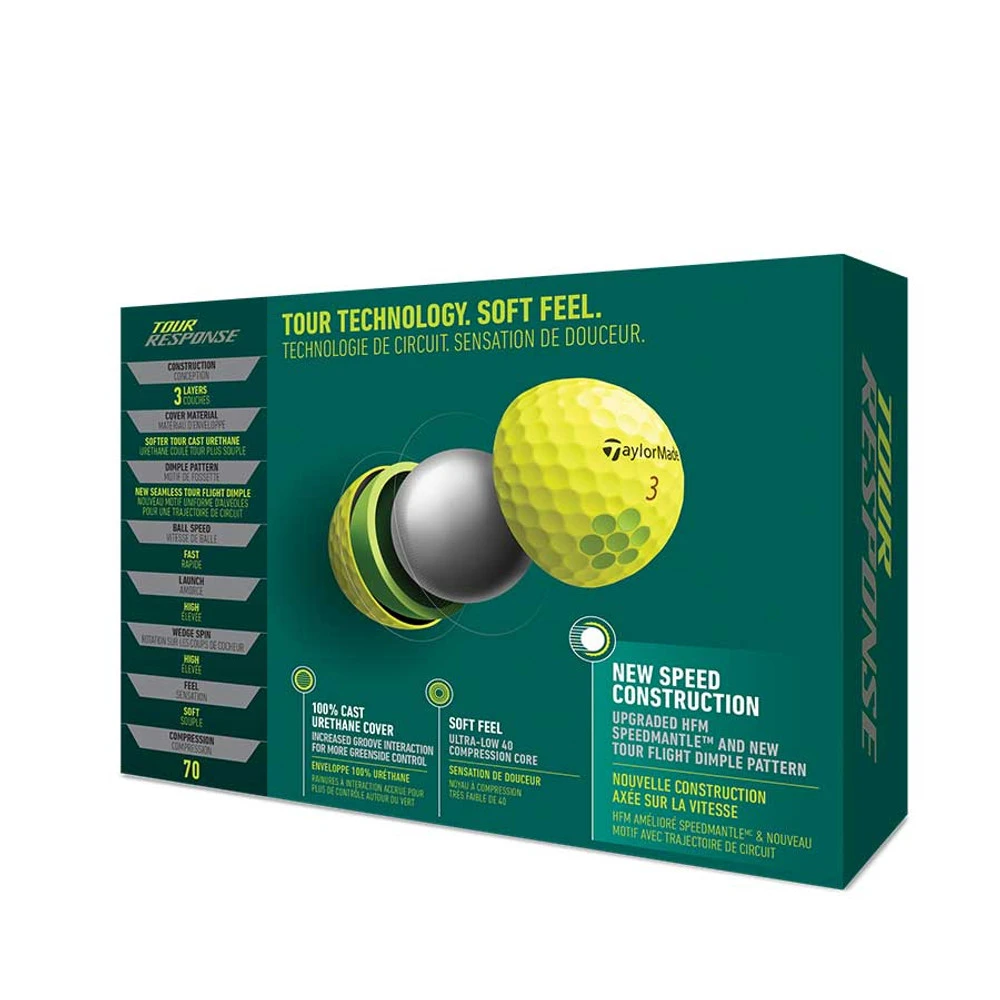 TaylorMade Tour Response Golf Balls - 2022 8 TaylorMade Tour Response Golf Balls - 2022 - Image 6