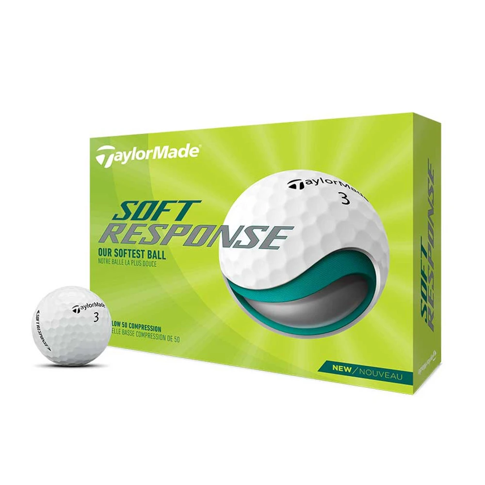 TaylorMade Soft Response Golf Balls - 2022 4 TaylorMade Soft Response Golf Balls - 2022 - Image 2