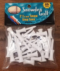 Snowden Golf 2 1/8" Plastic Step Tees