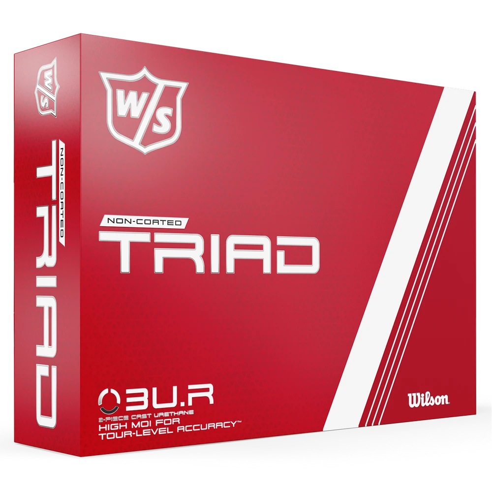 Wilson Staff Triad Raw Golf Balls - 2022 3 Wilson Staff Triad Raw Golf Balls - 2022