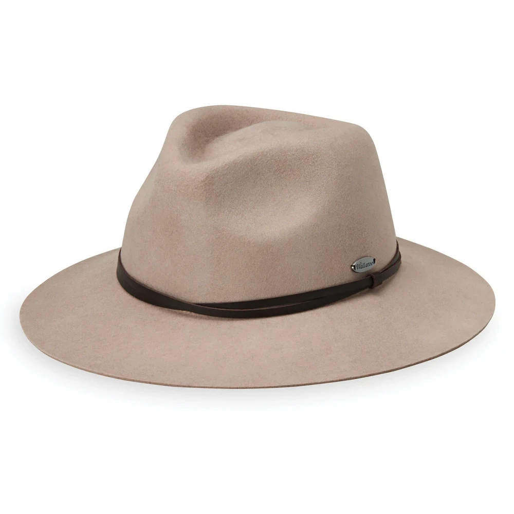 Wallaroo Women's Aspen Wool Felt Fedora Hat 6 Wallaroo Women's Aspen Wool Felt Fedora Hat - Image 4