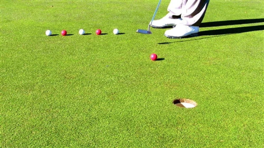 Ball Of Steel Training Aid Golf Balls 4 Ball Of Steel Training Aid Golf Balls - Image 2