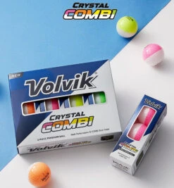 Volvik Crystal Combi Golf Balls - 2022 -Hot Sale Golf Shop combi 93295.1669760058
